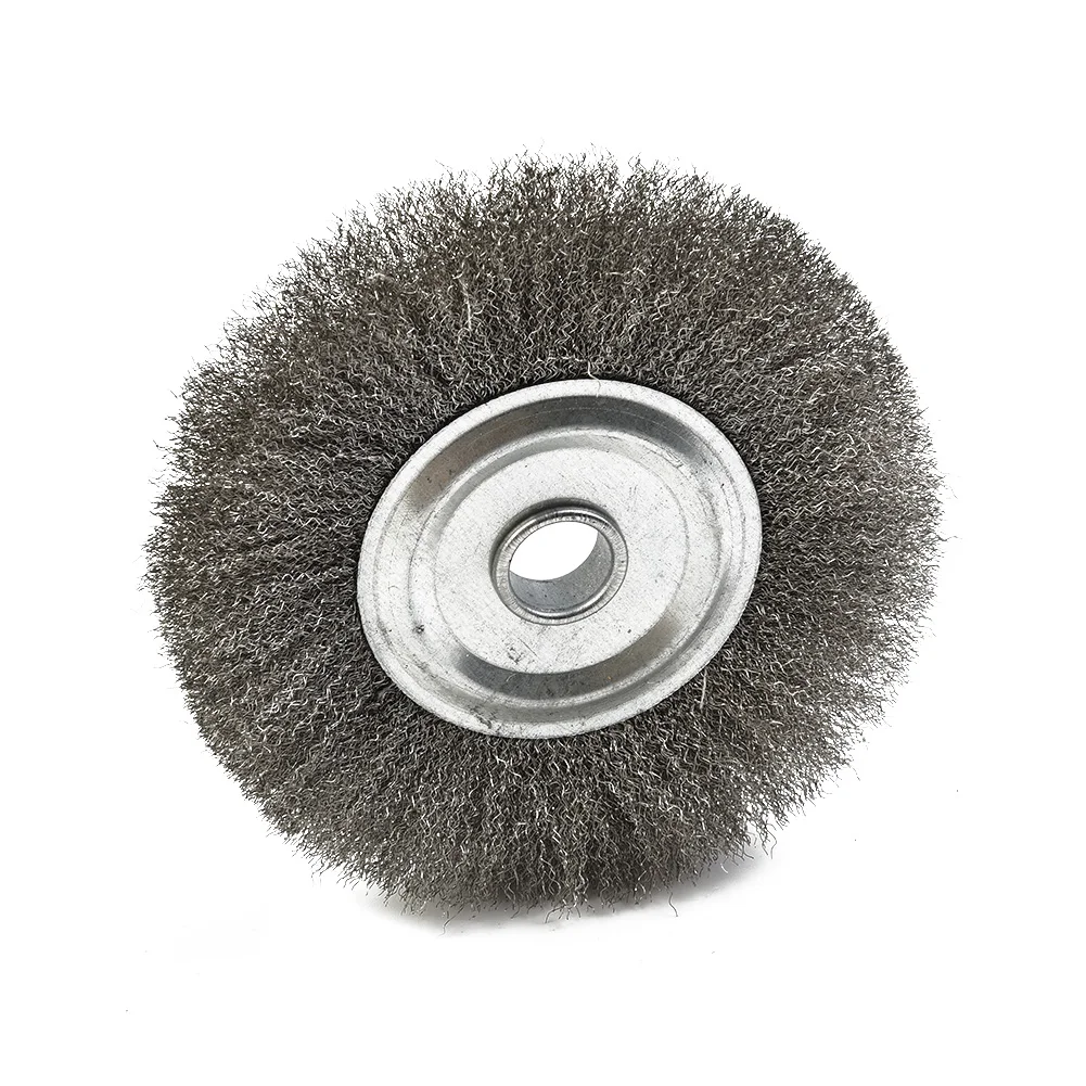 5" 125mm Crimped Stainless Steel Wire Wheel Brush For Bench Grinder Rust For Removal Polishing Tools Accessories
5" 125mm Crimped Stainless Steel Wire Wheel Brush For Bench Grinder Rust For Removal Polishing Tools Accessories