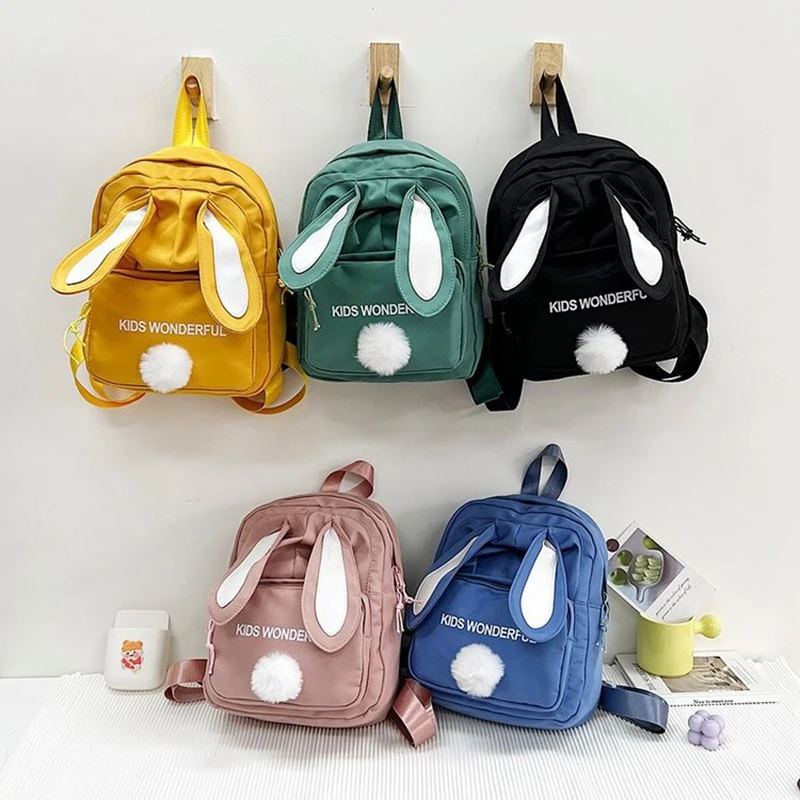 Korean Style Cute Cartoon Primary Schoolbag Kindgarten Baby Backpack Rabit Shape Casual Outdoor Accessories
Korean Style Cute Cartoon Primary Schoolbag Kindgarten Baby Backpack Rabit Shape Casual Outdoor Accessories