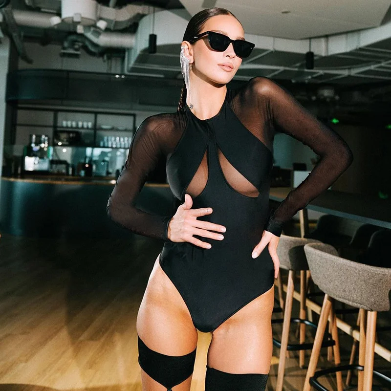 Zoctuo Summer 2023 Bodysuit Jumpsuit Women Y2k Clothes Sexy Mesh Tight Long Sleeve Spicy Girls Outfits Casual Bodysuit Woman
Zoctuo Summer 2023 Bodysuit Jumpsuit Women Y2k Clothes Sexy Mesh Tight Long Sleeve Spicy Girls Outfits Casual Bodysuit Woman