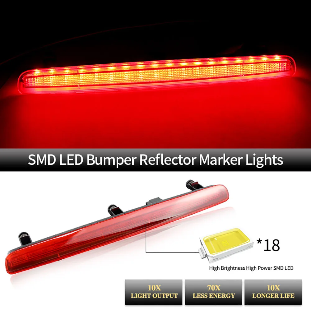 Светодиодный высококачественное крепление, дополнительный задний сигнал стоп-сигнала, лампа, третья Тормозная лампа, Предупреждение 7E0945097A для VW Transporter T5 2003-2015 
Светодиодный высококачественное крепление, дополнительный задний сигнал стоп-сигнала, лампа, третья Тормозная лампа, Предупреждение 7E0945097A для VW Transporter T5 2003-2015