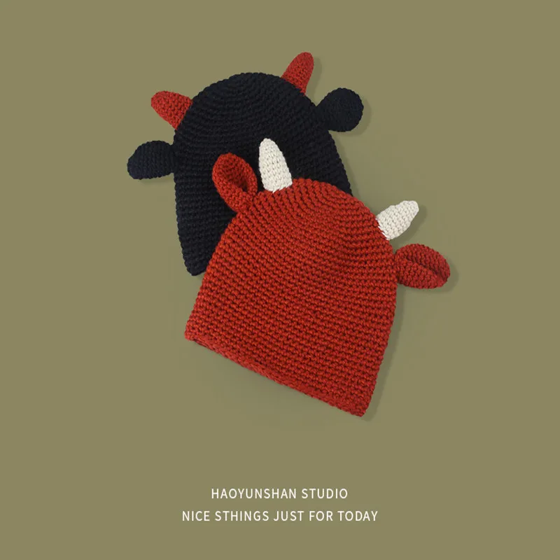 Y2k Trend Japanese Autumn And Winter Lovely Students Horn Ear Woolen Hat Female Korean Version Of Pure Hand-Knitted Baotou Hat
Y2k Trend Japanese Autumn And Winter Lovely Students Horn Ear Woolen Hat Female Korean Version Of Pure Hand-Knitted Baotou Hat