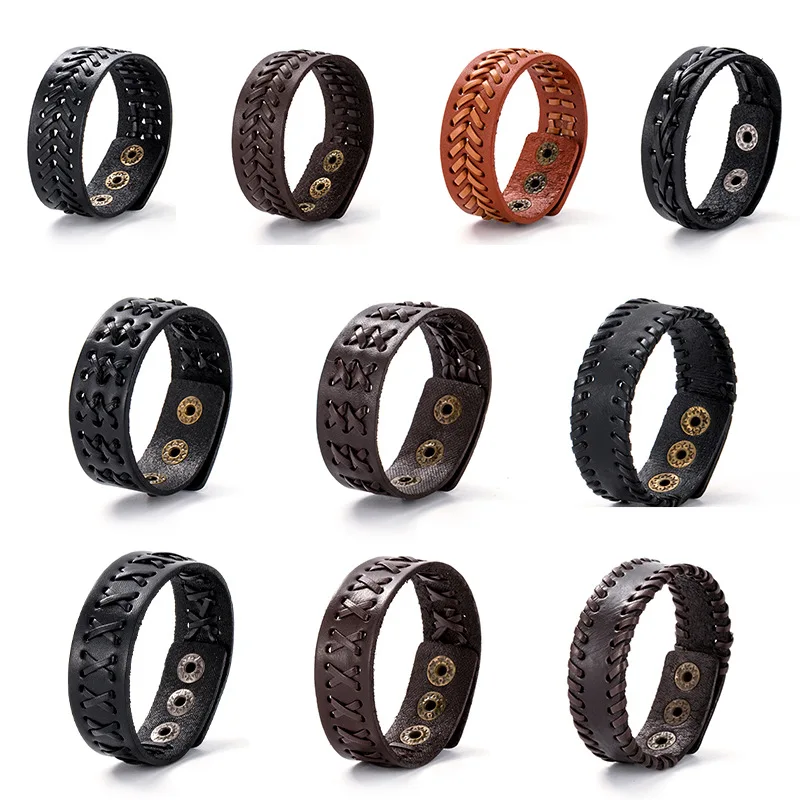 10/20/50Pcs/lot Vintage Leather Adjustable Bracelets Bangle For Women Men Mix Style Adjustable Fashion Jewelry Party Gifts
10/20/50Pcs/lot Vintage Leather Adjustable Bracelets Bangle For Women Men Mix Style Adjustable Fashion Jewelry Party Gifts