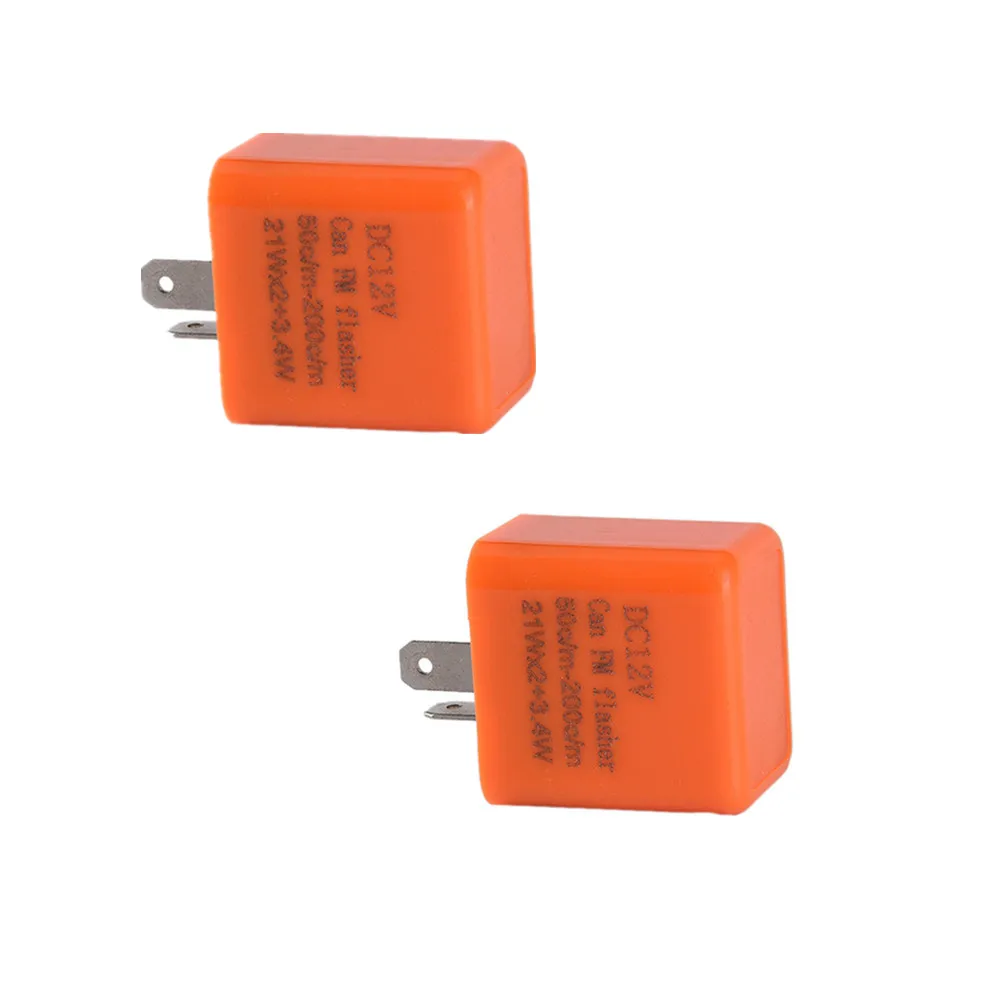 Quality LED Flasher Relay 2-Pin Car Indicator Light Relay Motorbike Motorcycle Truck -40°C To +80°C ABS Plastic
Quality LED Flasher Relay 2-Pin Car Indicator Light Relay Motorbike Motorcycle Truck -40°C To +80°C ABS Plastic