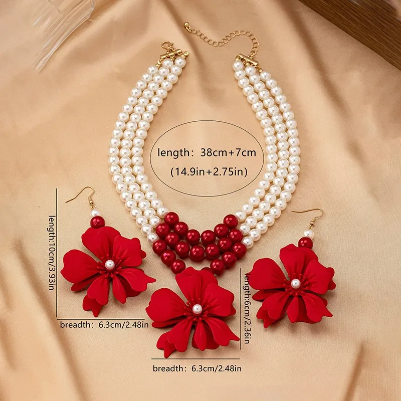 Necklace Big Red Flowers Pendant 3 Layers of Pearl Chain Women Girls Gifts Fashion Jewelry Hot Sale Party Gift 6 Mallzona S786be5b9ced14dd79a04a4755ea4c7e25 Necklace Big Red Flowers Pendant 3 Layers of Pearl Chain Women Girls Gifts Fashion Jewelry Hot Sale Party Gift Mallzona