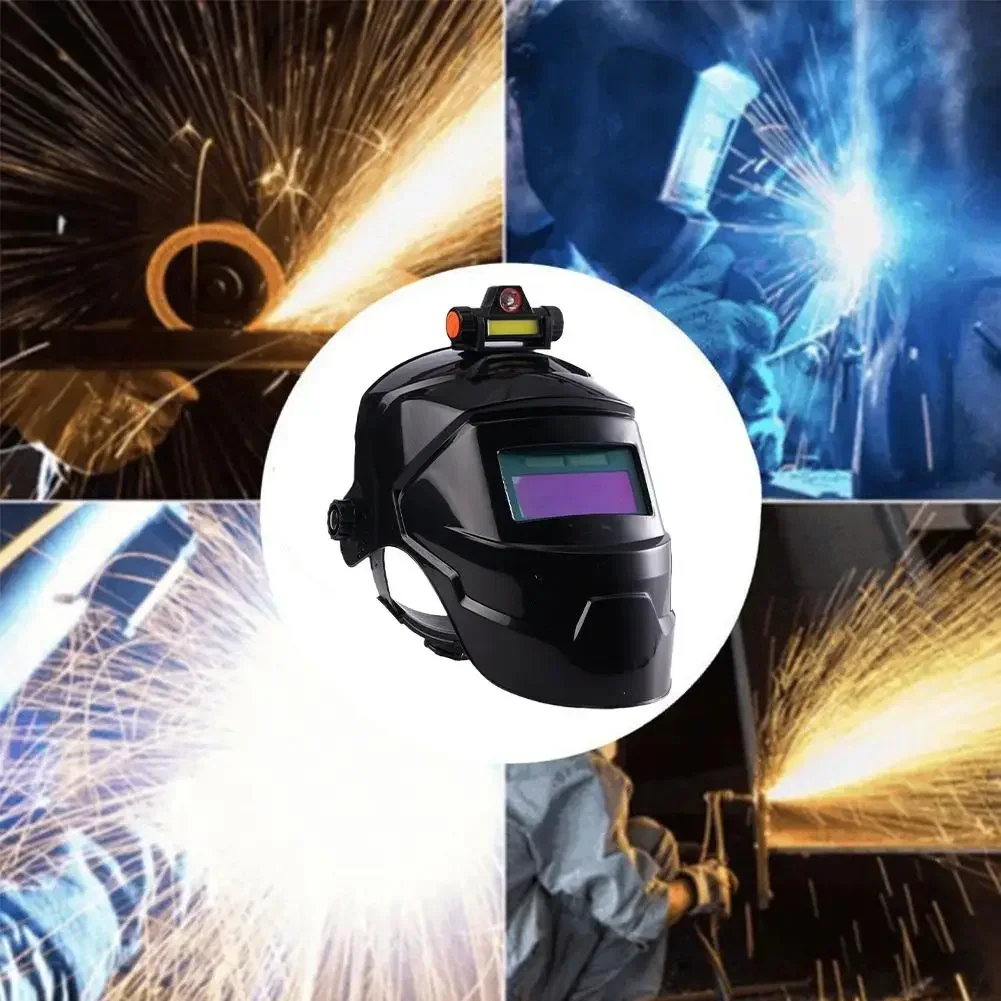 

Helmet Weld Process Automatic Mask Welding For Dimming Rechargeable Headlight Cut Welder With Electric Grind Arc