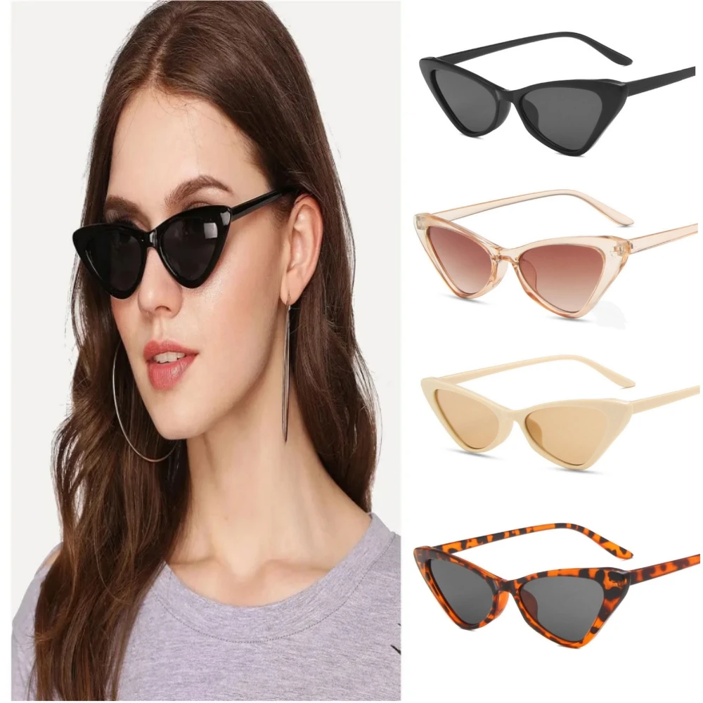 Fashion Women's Luxury Cat Eye Sunglasses Triangle Vintage Design UV400 Sun Glasses Unisex Classic Small Outdoor Goggle Shades
Fashion Women's Luxury Cat Eye Sunglasses Triangle Vintage Design UV400 Sun Glasses Unisex Classic Small Outdoor Goggle Shades