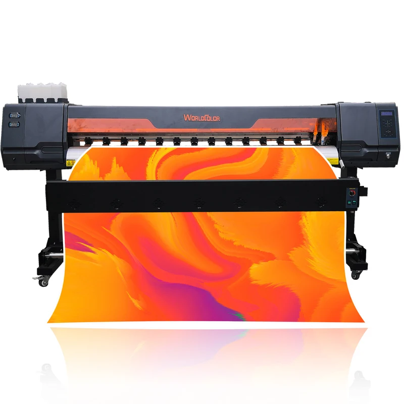 

stable quality 1.3m/1.6m/1.9m large format printer vinyl plotter eco solvent printer with i3200/XP600 print head