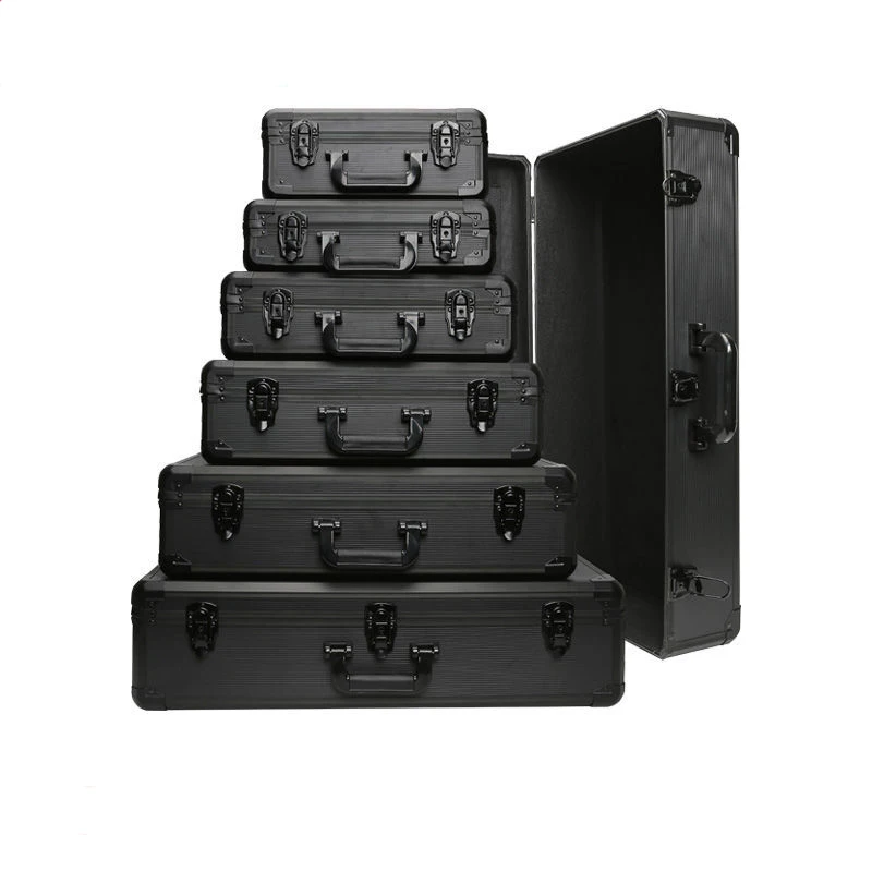 Aluminum Alloy Box Suitcase Hardware Tool Box Household Instrument Equipment Protective Box Photographic Equipment Storage Box
Aluminum Alloy Box Suitcase Hardware Tool Box Household Instrument Equipment Protective Box Photographic Equipment Storage Box
