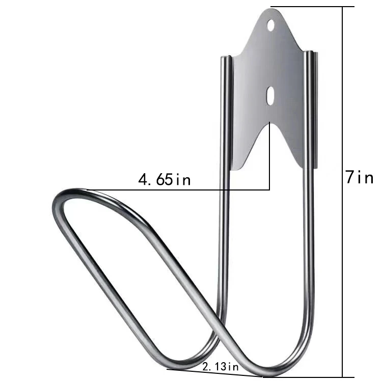 Garden Hose Holder 22*19*12cm Stainless Steel Small Wall Mount Garden Hose Hook Rust Proof Heavy-duty Hose Holder Garden Power
Garden Hose Holder 22*19*12cm Stainless Steel Small Wall Mount Garden Hose Hook Rust Proof Heavy-duty Hose Holder Garden Power