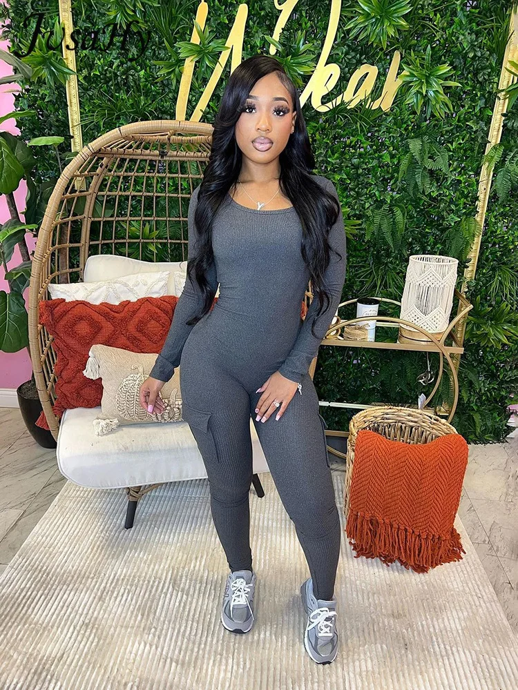 Однотонный Облегающий комбинезон Jusahy для женщин, повседневные облегающие комбинезоны, 2023, Y2K, комбинезон для активного отдыха, уличная одежда
Однотонный Облегающий комбинезон Jusahy для женщин, повседневные облегающие комбинезоны, 2023, Y2K, комбинезон для активного отдыха, уличная одежда