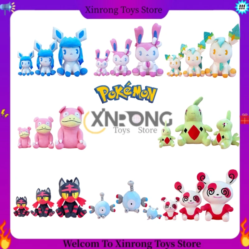 18-45cm Cute Pokemon Spinda Larvitar Leafeon Sylveon Slowpoke Magnemite Plush Toy Lovely Plushies Stuffed Anime Birthday Gifts
18-45cm Cute Pokemon Spinda Larvitar Leafeon Sylveon Slowpoke Magnemite Plush Toy Lovely Plushies Stuffed Anime Birthday Gifts