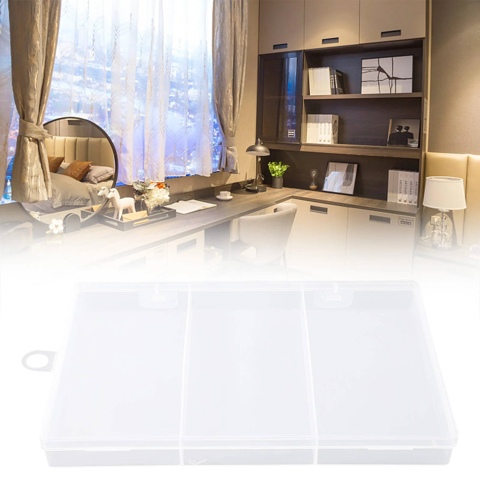 3 Grids Plastic Clear Jewelry Organizer Cosmetics Storage Box Container Case Household Multifunctional -Portable Case
3 Grids Plastic Clear Jewelry Organizer Cosmetics Storage Box Container Case Household Multifunctional -Portable Case