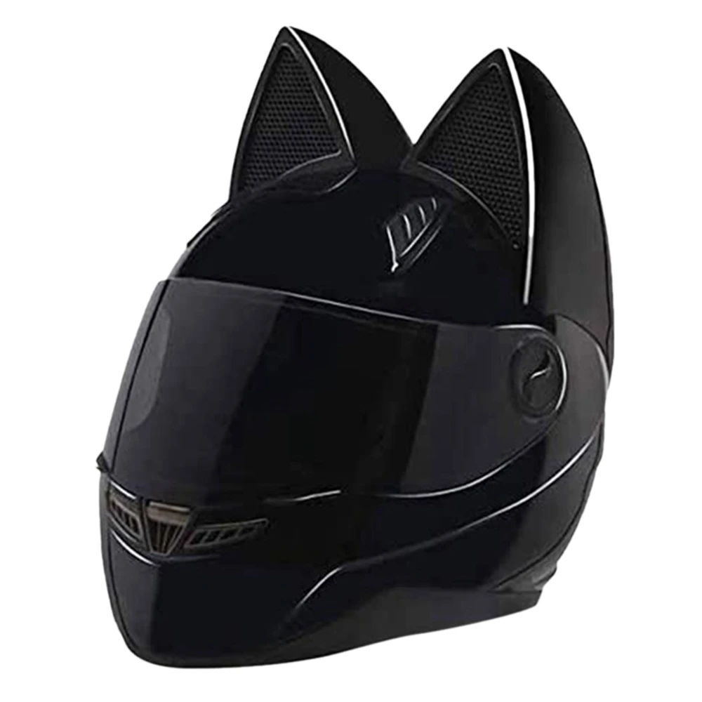 

Motorcycle Helmet Women Moto Ear Helmet Personality Full Face Motorbike Helmet Motocross Capacete Casque Moto