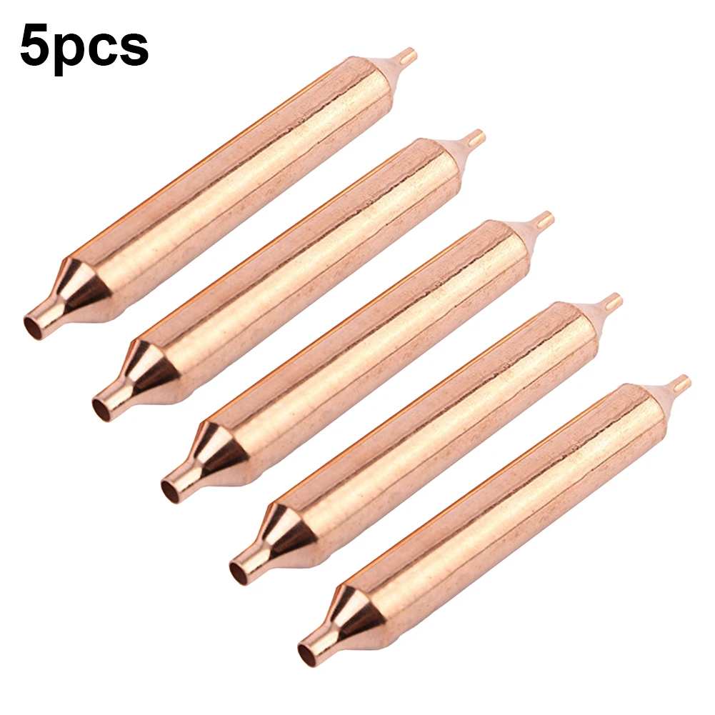 5PCS Refrigerator Filter Dryer 19mmx127mm For Refrigeration Copper Filter Drier Copper Filter HVAC Accessories
5PCS Refrigerator Filter Dryer 19mmx127mm For Refrigeration Copper Filter Drier Copper Filter HVAC Accessories