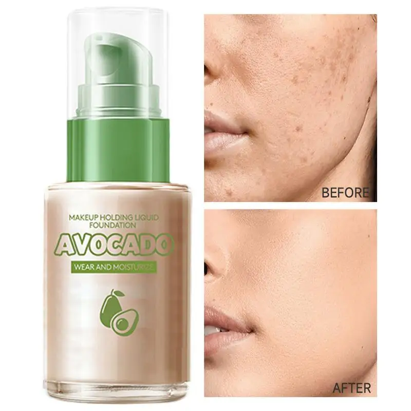 Жидкая основа для макияжа с авокадо, стойкая и водонепроницаемая основа для макияжа, увлажняющий и полноразмерный BB-крем для женщин
Жидкая основа для макияжа с авокадо, стойкая и водонепроницаемая основа для макияжа, увлажняющий и полноразмерный BB-крем для женщин