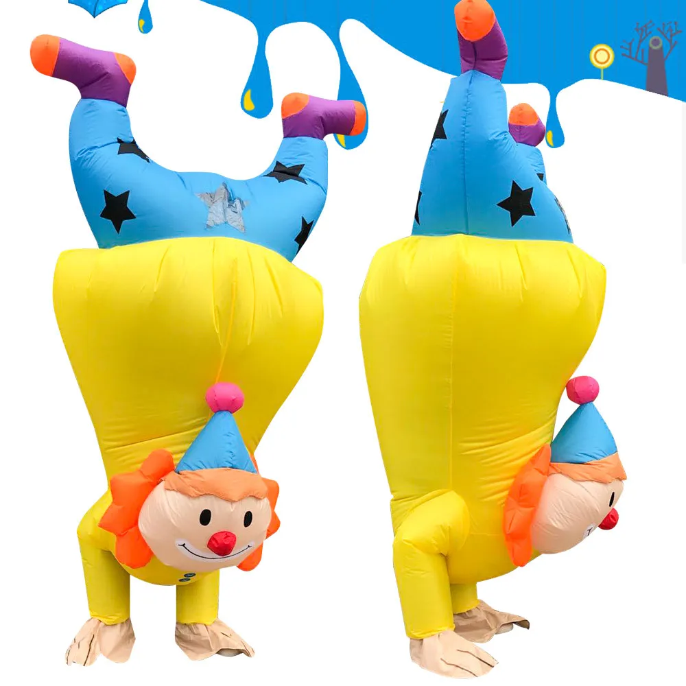 Handstand Clown Inflatable Costume Animal Halloween Costumes For Adult Men Women Cosplay Carnival Party Christmas Dress
Handstand Clown Inflatable Costume Animal Halloween Costumes For Adult Men Women Cosplay Carnival Party Christmas Dress