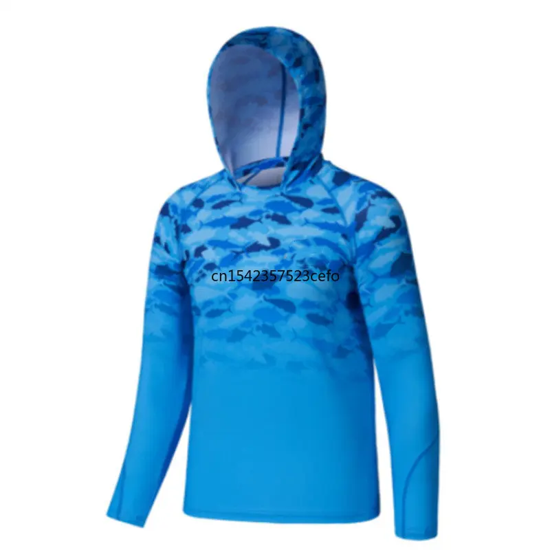 2023 Newest Men's Fishing Jerseys Windproof With Zipper Sun Protective Breathable Hooded Fishing Shirts Popular Fishing Clothing
2023 Newest Men's Fishing Jerseys Windproof With Zipper Sun Protective Breathable Hooded Fishing Shirts Popular Fishing Clothing