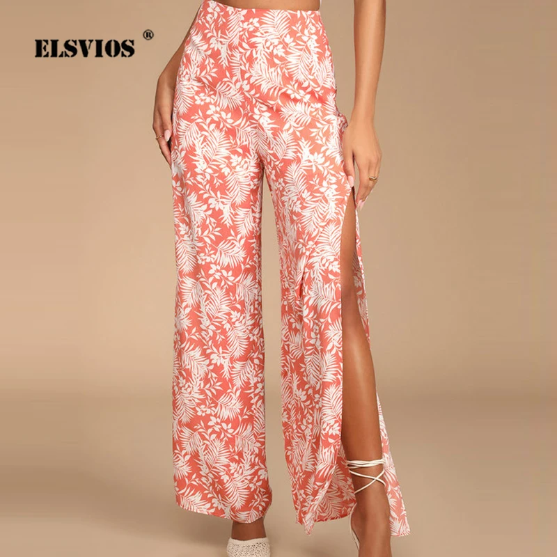 Fashion Bohemian Print Pant Women 2022 Spring Summer Elegant High Waist Wide Leg Pants Lady Casual Sexy Slit Trousers Streetwear
Fashion Bohemian Print Pant Women 2022 Spring Summer Elegant High Waist Wide Leg Pants Lady Casual Sexy Slit Trousers Streetwear