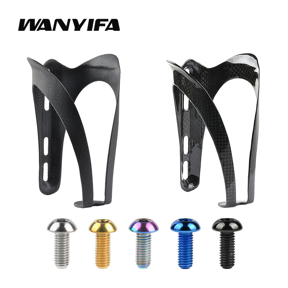 Wanyifa Full Carbon 3k Fiber Bicycle Ultralig Water Bottle Cage MTB Road Bike Bottle Holder Cycle Equipment Matte/Glossy
Wanyifa Full Carbon 3k Fiber Bicycle Ultralig Water Bottle Cage MTB Road Bike Bottle Holder Cycle Equipment Matte/Glossy