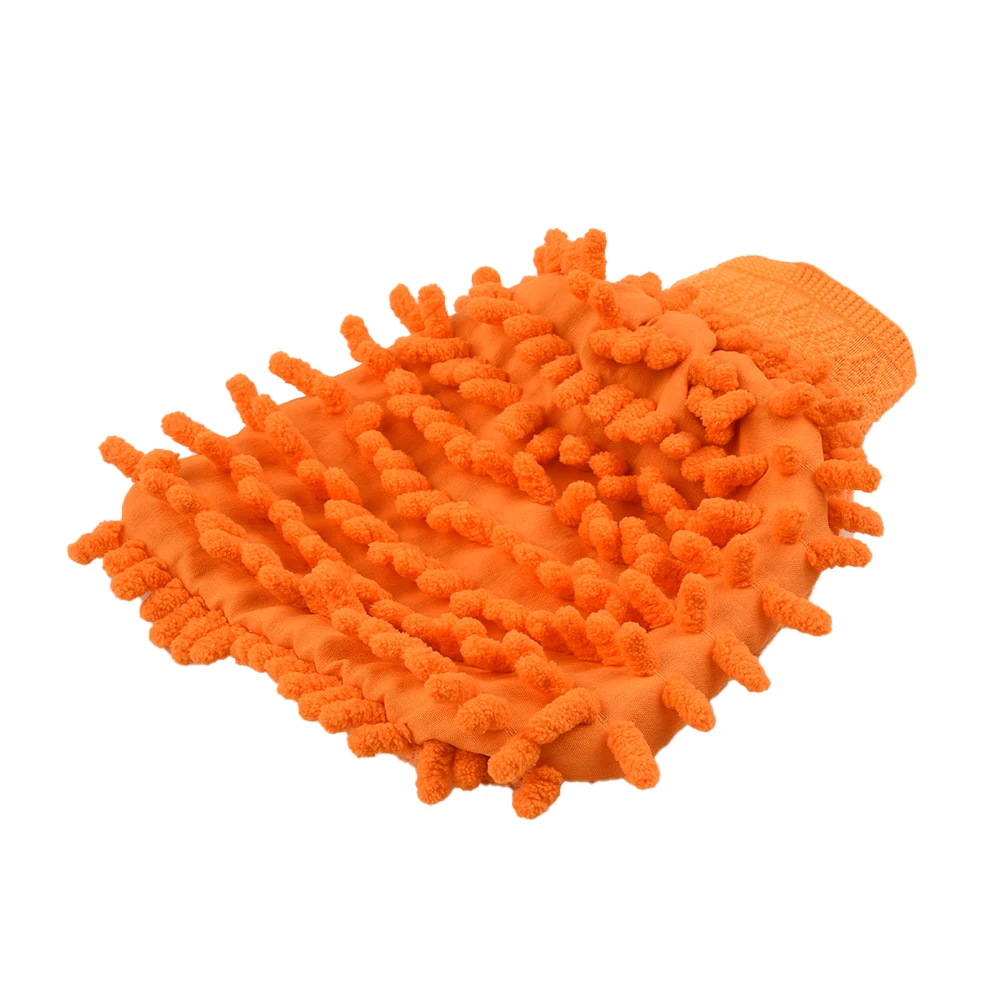 

Microfiber Thick Coral Fleece Car Cleaning Tool Cleaning Glove Double-sided Wipes Accessories Car Cleaning Towel Dust Washer 1Pc