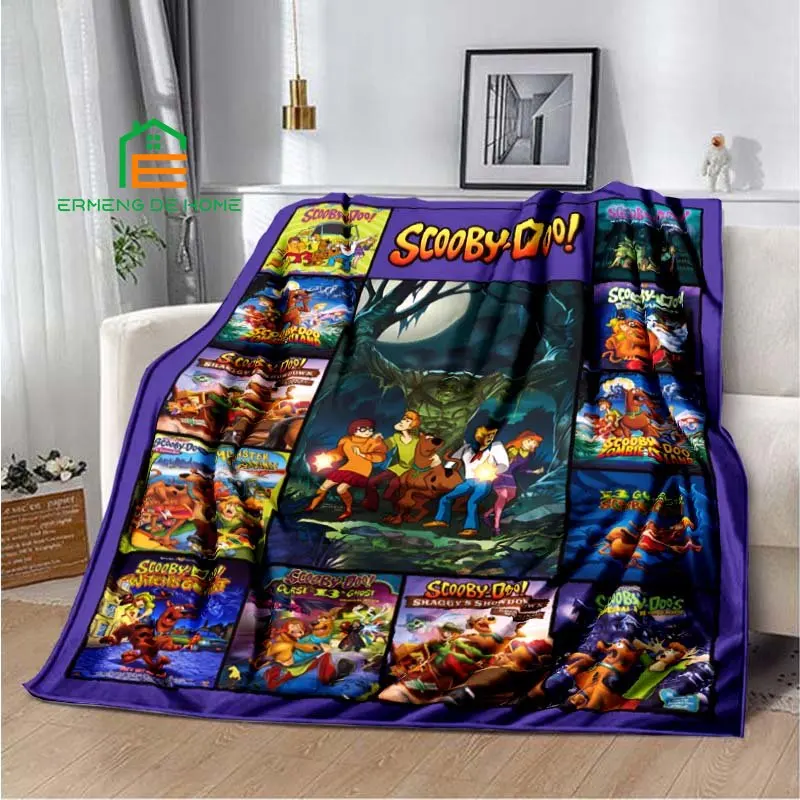 Cartoon Scooby Pattern Throw Blanket Warm Blanket for Home, Picnic, Travel, Office,Plane for Adults, Kids, Elderly 5 Sizes
Cartoon Scooby Pattern Throw Blanket Warm Blanket for Home, Picnic, Travel, Office,Plane for Adults, Kids, Elderly 5 Sizes