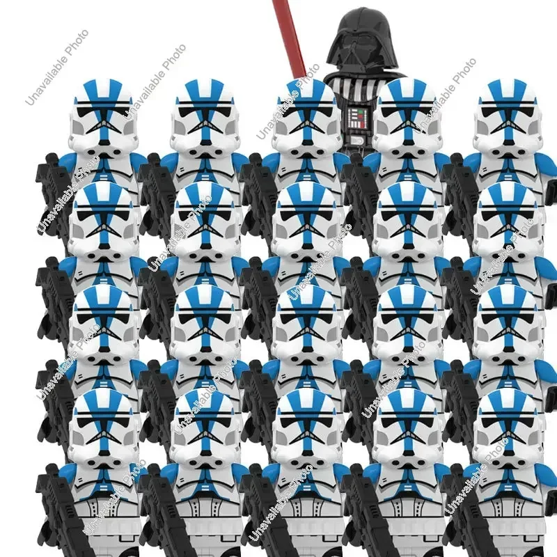 Hot Toys 21Pcs/Lot New Star Captain Clone Legion Imperial Stormtrooper Figure Darth Vader Compatible Building Block Kid Toy Gift
Hot Toys 21Pcs/Lot New Star Captain Clone Legion Imperial Stormtrooper Figure Darth Vader Compatible Building Block Kid Toy Gift