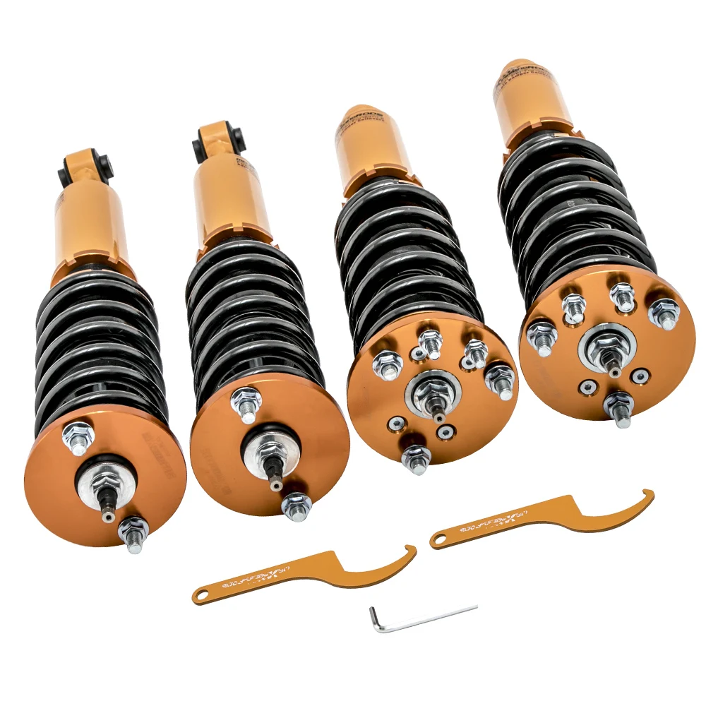 Maxpeedingrods 24 Way Damper Adjustable Coilovers Lowering Kit For Honda Accord 03-07 Shocks Spring Shocks Struts Coilovers
Maxpeedingrods 24 Way Damper Adjustable Coilovers Lowering Kit For Honda Accord 03-07 Shocks Spring Shocks Struts Coilovers