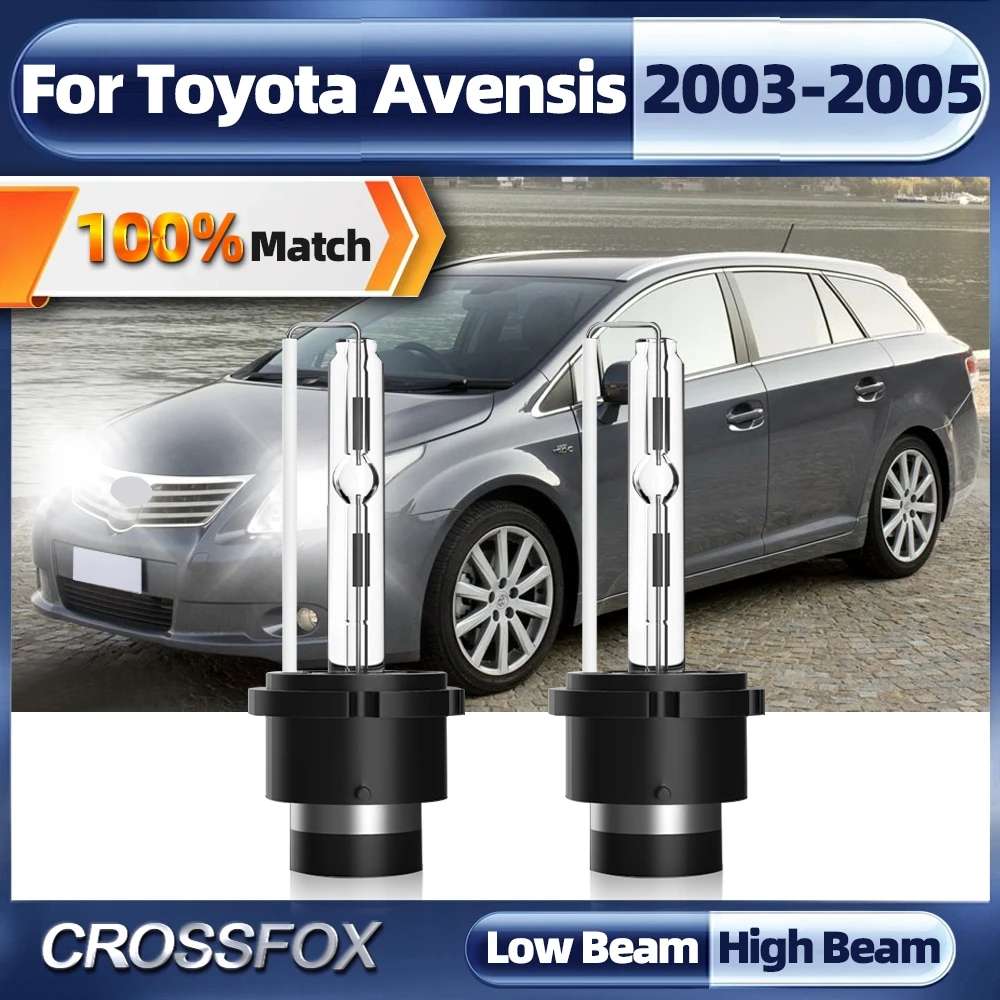 2PCS Car Xenon Headlight Bulbs D2S Car Lamps 6000K Headlamp Light 12V 35W Auto Xenon Lamp For Toyota Avensis 2003 2004 2005
2PCS Car Xenon Headlight Bulbs D2S Car Lamps 6000K Headlamp Light 12V 35W Auto Xenon Lamp For Toyota Avensis 2003 2004 2005