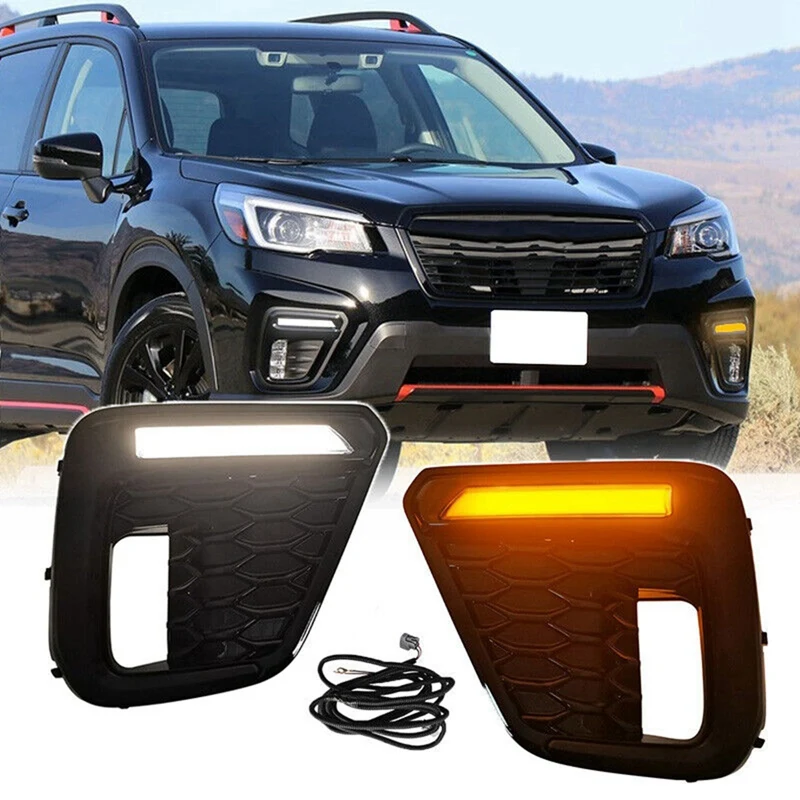 Для Subaru Forester 2019-2021, автомобильная лампа дневного света, Рабочая лампа, сигнал поворота DRL LH RH
Для Subaru Forester 2019-2021, автомобильная лампа дневного света, Рабочая лампа, сигнал поворота DRL LH RH