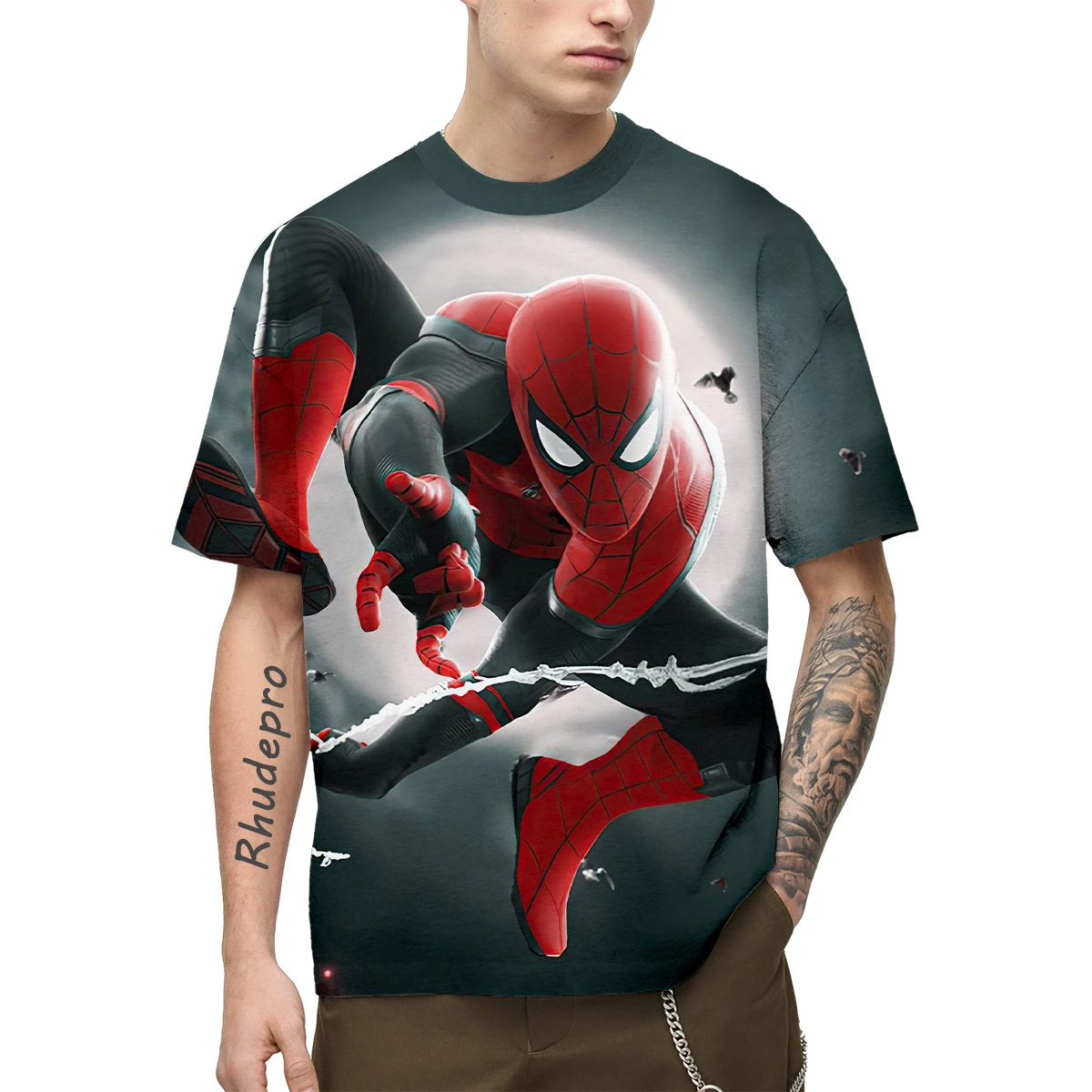 Minisol Music DJ Spider-Man Groot Hip Hop T Shirt Men 3D Printed Oversized T-shirt Kids Harajuku Style Summer Short Sleeve Tops
Minisol Music DJ Spider-Man Groot Hip Hop T Shirt Men 3D Printed Oversized T-shirt Kids Harajuku Style Summer Short Sleeve Tops