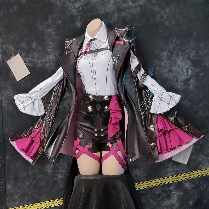 Anime Game COSPLAY Honkai Star Rail Kafka Role Playing Costumes Halloween Party Outfit Women's Top Jacket Bottom Set S-XXL
Anime Game COSPLAY Honkai Star Rail Kafka Role Playing Costumes Halloween Party Outfit Women's Top Jacket Bottom Set S-XXL