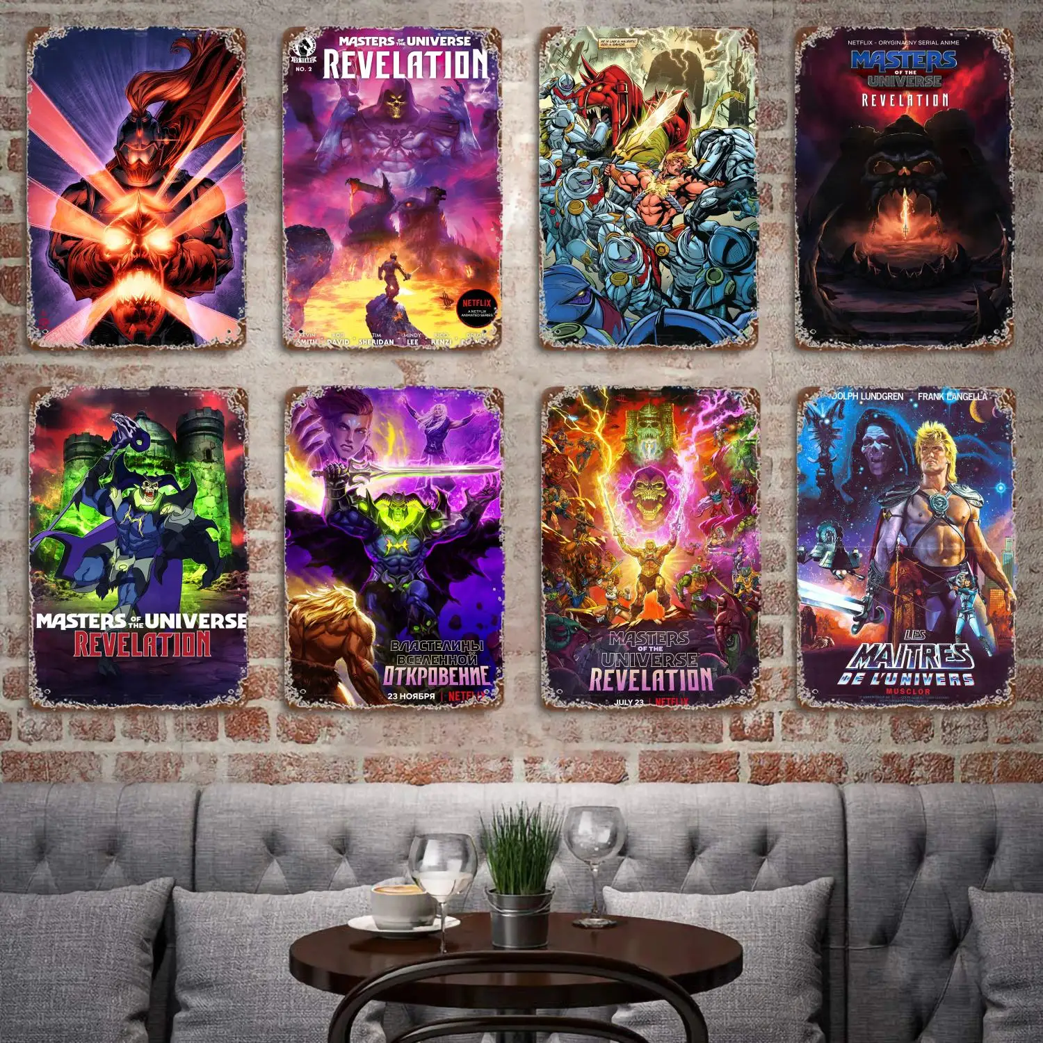 Masters of The Universe Movie Poster Vintage Tin Sign Metal Sign Decorative Plaque for Pub Bar Man Cave Club Wall Decoration
Masters of The Universe Movie Poster Vintage Tin Sign Metal Sign Decorative Plaque for Pub Bar Man Cave Club Wall Decoration