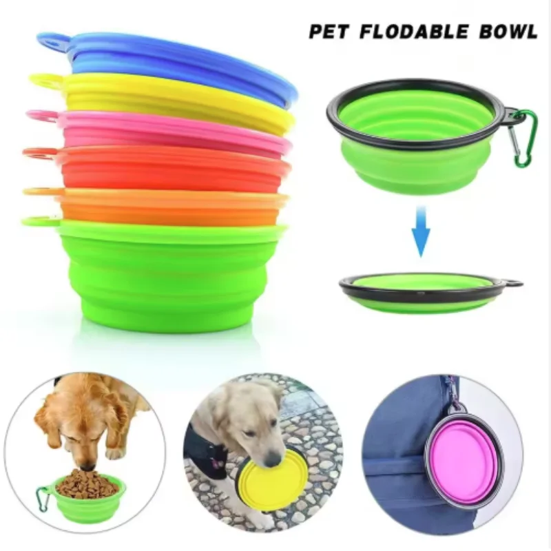 Durable TPR Portable Pet Food Bowl Collapsible Travel Bowl Durable TPR Portable Pet Food Bowl Collapsible Travel Bowl