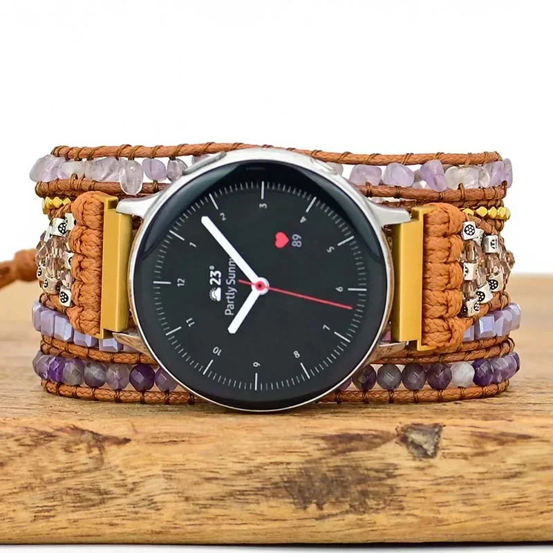 Bohemian Watch Strap For Samsung Galaxy Watch 4 5 6 40mm 44mm Active 2 Luxury Jewelry Women Bracelet Amazfit Bip GTS 2 3 Pro GTR
Bohemian Watch Strap For Samsung Galaxy Watch 4 5 6 40mm 44mm Active 2 Luxury Jewelry Women Bracelet Amazfit Bip GTS 2 3 Pro GTR