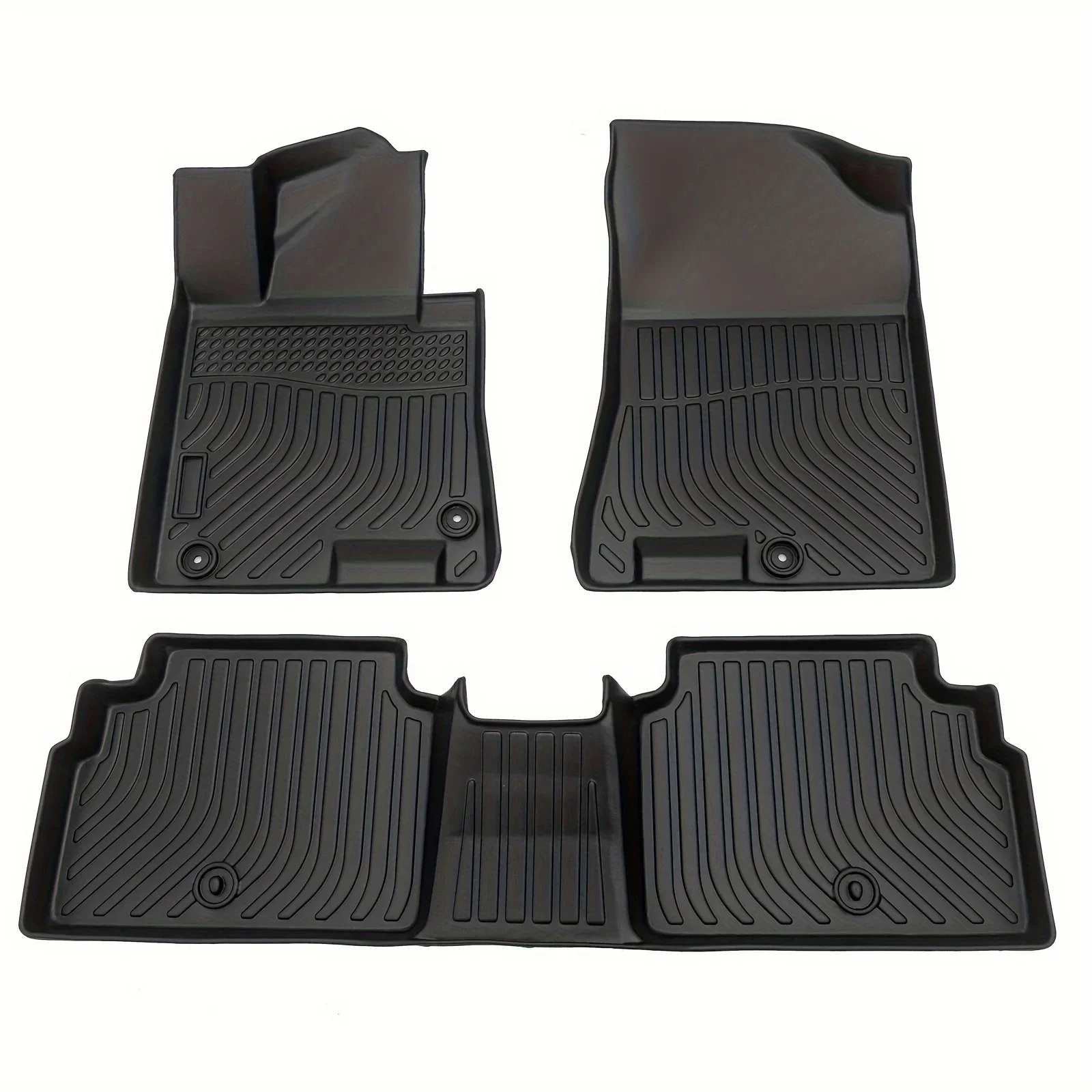 

High-Quality Black Car Floor Mats for 20-23 Hyundai Sonata and Kia K5, Suitable for FWD Models Only, Not Compatible with AWD Ver