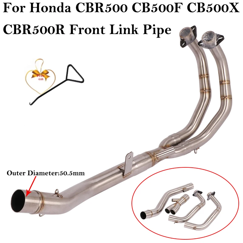 Выхлопная система для мотоцикла Honda CBR500 CB500X CB500F CBR500R, Модифицированная Передняя средняя трубка, Соединительная труба без глушителя
Выхлопная система для мотоцикла Honda CBR500 CB500X CB500F CBR500R, Модифицированная Передняя средняя трубка, Соединительная труба без глушителя
