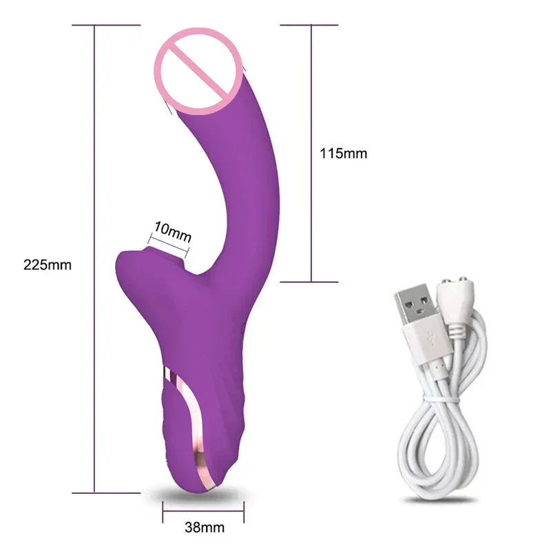 Vibromasseur vagin réaliste pour femme, clitoris injuste, masturbe, gode, clitoris, jouets sexuels, tige artificielle, pompe 6
