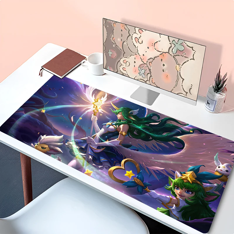 Soraka League Of Legends Mouse Pad Laptop Non Slip Gaming Keyboard Rug XXL HD Anime Sexy Girl Mousepad PC Gamer Cabinet Desk Mat
Soraka League Of Legends Mouse Pad Laptop Non Slip Gaming Keyboard Rug XXL HD Anime Sexy Girl Mousepad PC Gamer Cabinet Desk Mat
