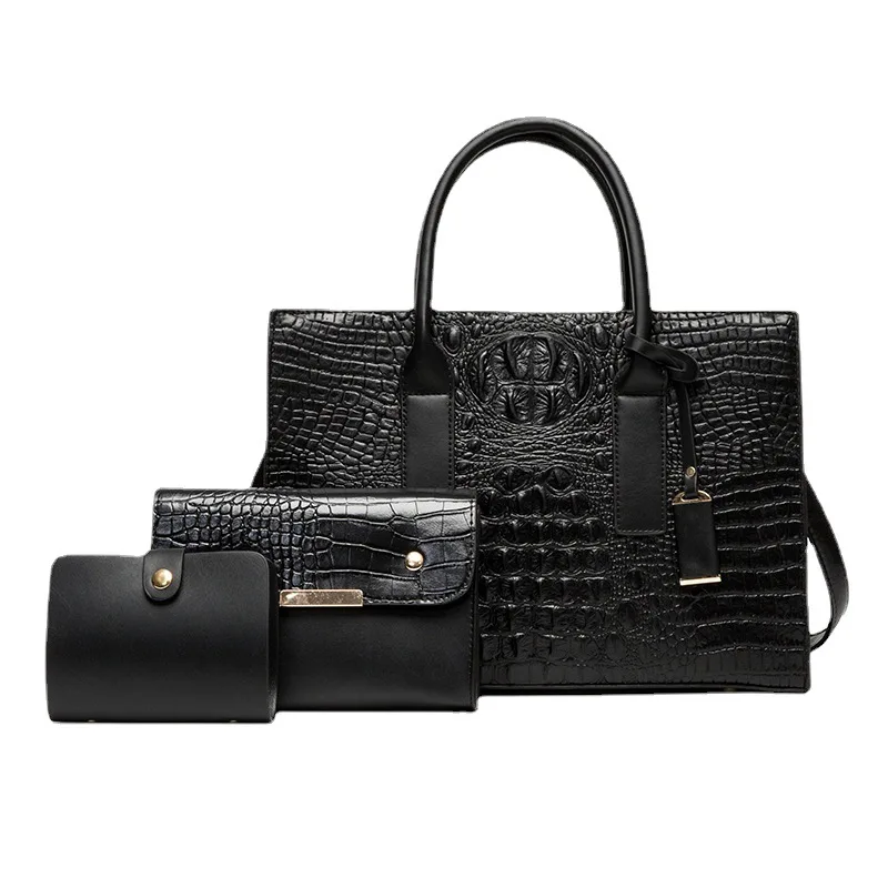 Celela Women's Bag New Trend Crocodile Tote Bag Handbag Women's Commuter Large Capacity One Shoulder Crossbody Bag Ladies Wallet
Celela Women's Bag New Trend Crocodile Tote Bag Handbag Women's Commuter Large Capacity One Shoulder Crossbody Bag Ladies Wallet