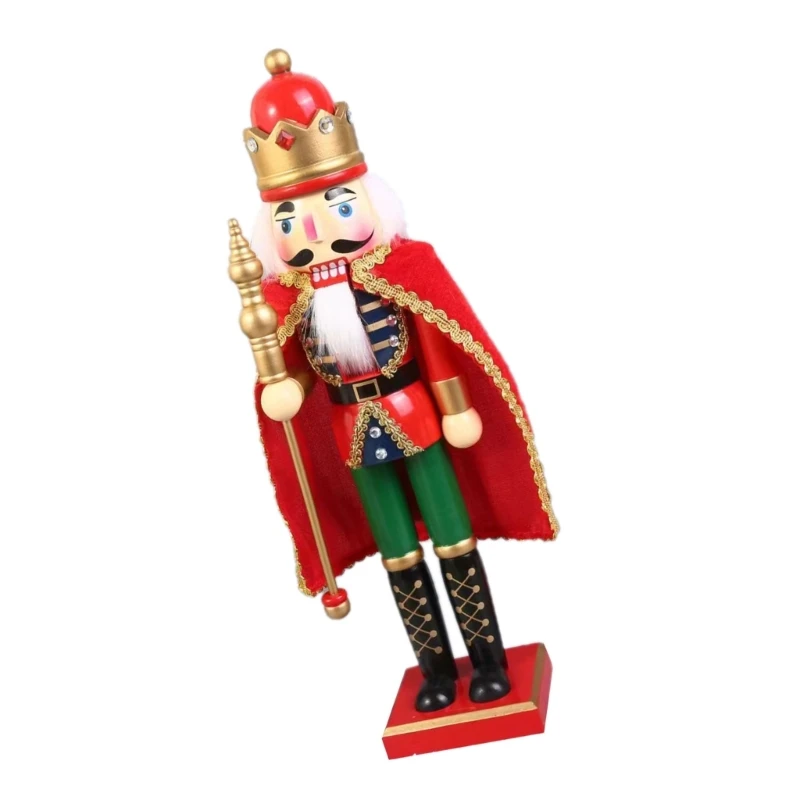 Christmas Nutcrackers Soldier Ornament Figures Model Holiday Party Desktop Decor 38cm Soldiers Puppet with Cloak drop ship
Christmas Nutcrackers Soldier Ornament Figures Model Holiday Party Desktop Decor 38cm Soldiers Puppet with Cloak drop ship