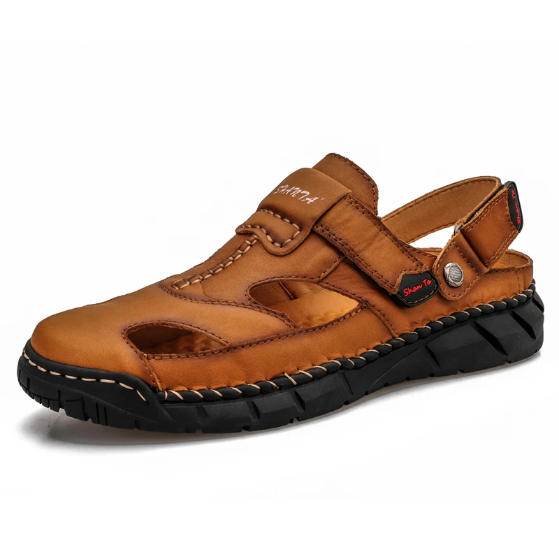 New Classic Mens Sandals Summer Soft Leather Beach Sandals Men Outdoor Casual Lightweight Sandal Fashion Men Shoes Size 38-48
New Classic Mens Sandals Summer Soft Leather Beach Sandals Men Outdoor Casual Lightweight Sandal Fashion Men Shoes Size 38-48