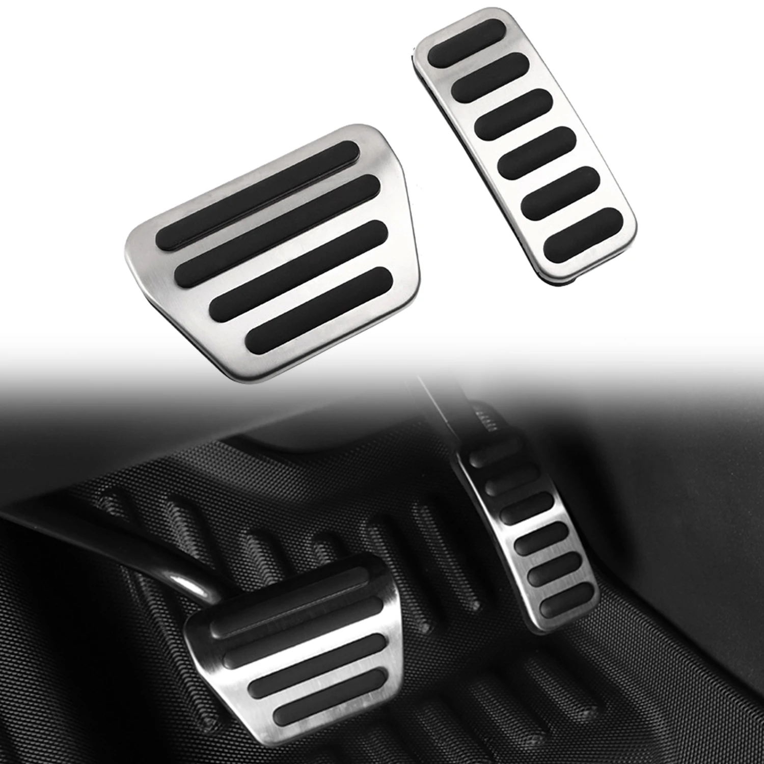 for Land Rover Defender 2020-2023 Steel Silver Car Pedals Gas Brake Foot Pedal Rest Pedals Pad Replacement Accessories 2pcs
for Land Rover Defender 2020-2023 Steel Silver Car Pedals Gas Brake Foot Pedal Rest Pedals Pad Replacement Accessories 2pcs