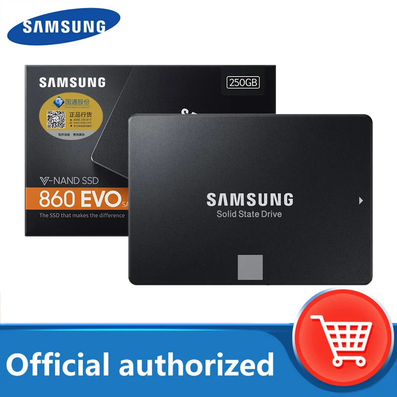 Ssd Накопитель Samsung 860 Evo 250гб