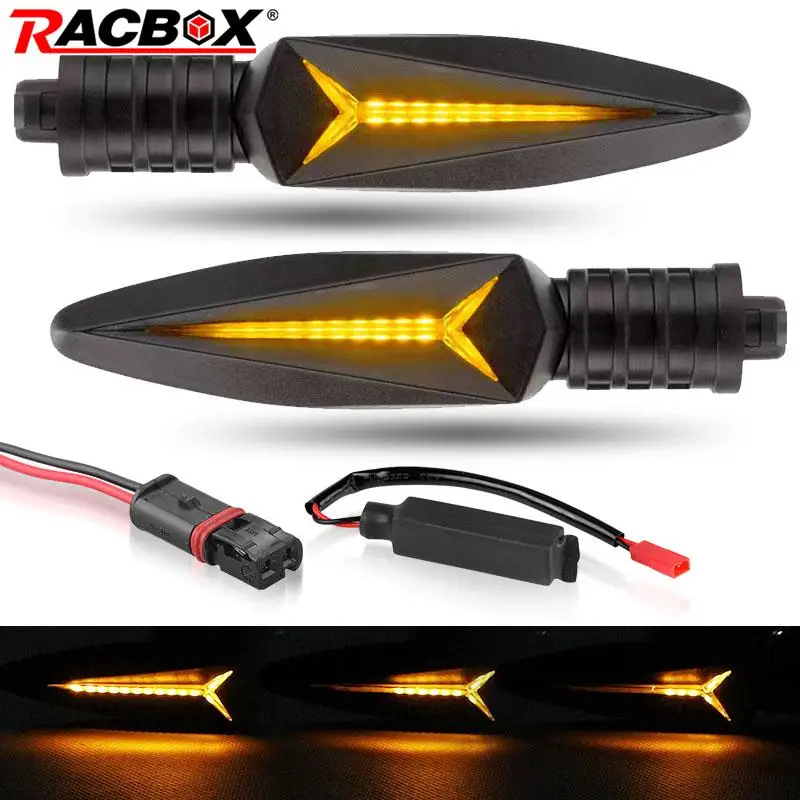 Motorcycle LED Turn Signal Light With Resistance Fault Code Decoder Signal Lamp Rear Indicators Light For R1200GS F700GS F800GT
Motorcycle LED Turn Signal Light With Resistance Fault Code Decoder Signal Lamp Rear Indicators Light For R1200GS F700GS F800GT