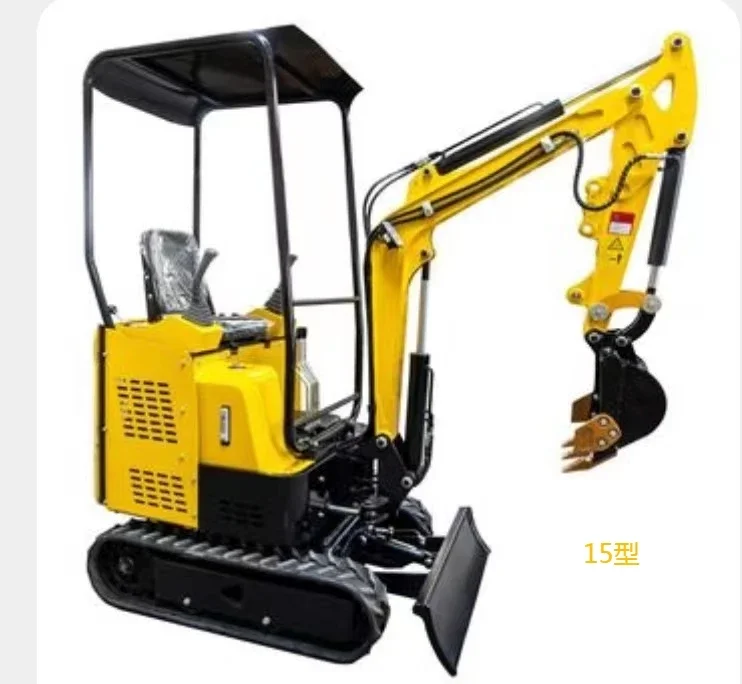 

Small Crawler Excavator 0.8 Tons 1 Ton 1.5 Tons Chinese Excavator EPA/CE Engine And AccessoriesSpiral Drill Crushing Hammer