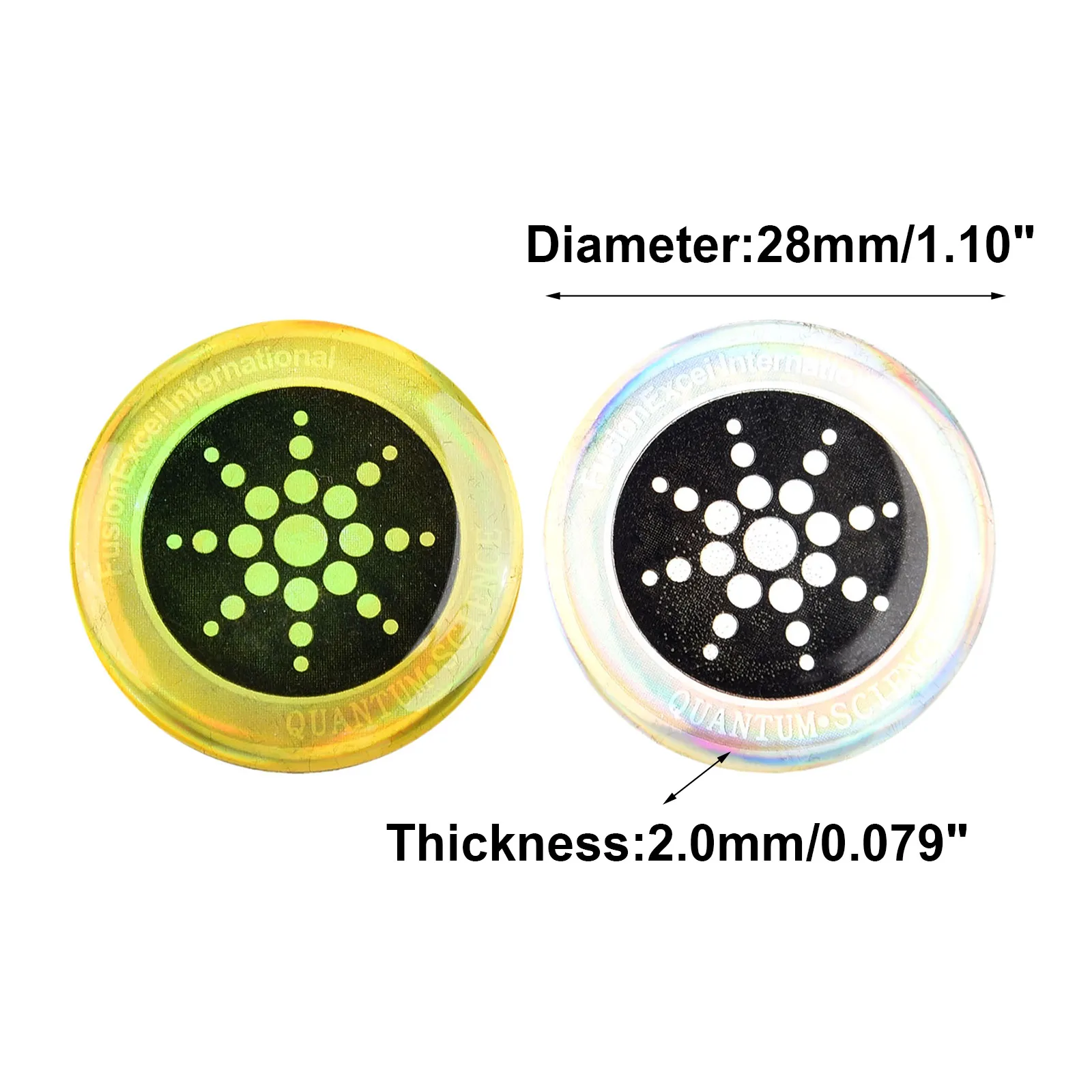 EMR Stickers Sticker 6 Pcs Gold 6 Pcs Silver Anti-radiation Computer EMR Neutralizer Protection Sticker Durable
EMR Stickers Sticker 6 Pcs Gold 6 Pcs Silver Anti-radiation Computer EMR Neutralizer Protection Sticker Durable