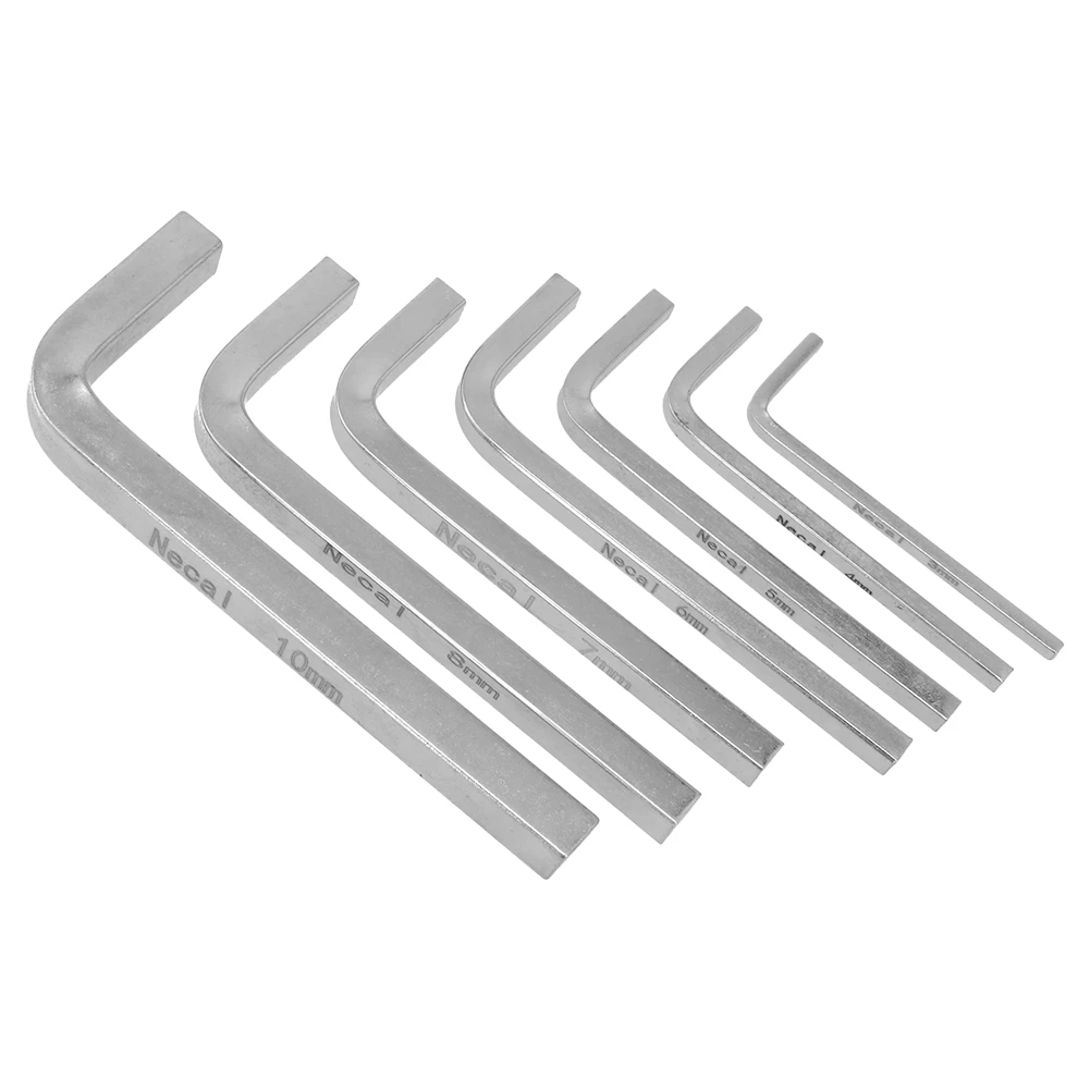 7Pcs L Shape Square Head Wrench Square Key 4 Point Wrench Chromium Vanadium Steel Screwdriver Set 3-10mm Hand Tools
7Pcs L Shape Square Head Wrench Square Key 4 Point Wrench Chromium Vanadium Steel Screwdriver Set 3-10mm Hand Tools
