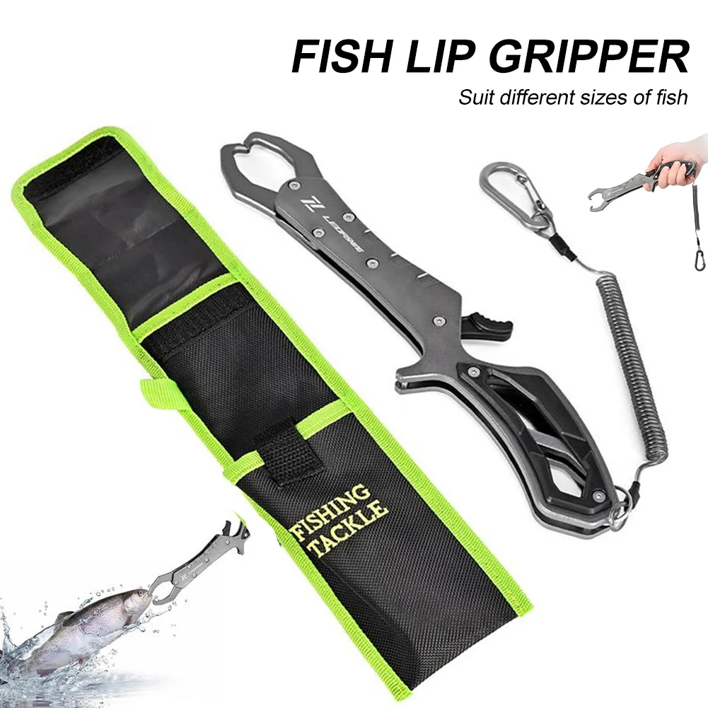 Portable Clamp Saltwater Fishing Tool Fish Lip Gripper Floating Catfish Controller Holder Aluminum Alloy Folding Fishing Pliers
Portable Clamp Saltwater Fishing Tool Fish Lip Gripper Floating Catfish Controller Holder Aluminum Alloy Folding Fishing Pliers