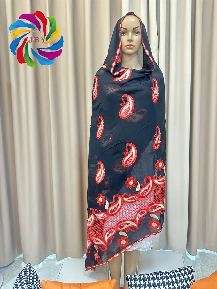 2023 African Muslim Summer Scarf Turban Women 100% Soft Cotton Islamic Hijab Pashmina Embroider Ramadan Dubai Headband For Lady
2023 African Muslim Summer Scarf Turban Women 100% Soft Cotton Islamic Hijab Pashmina Embroider Ramadan Dubai Headband For Lady