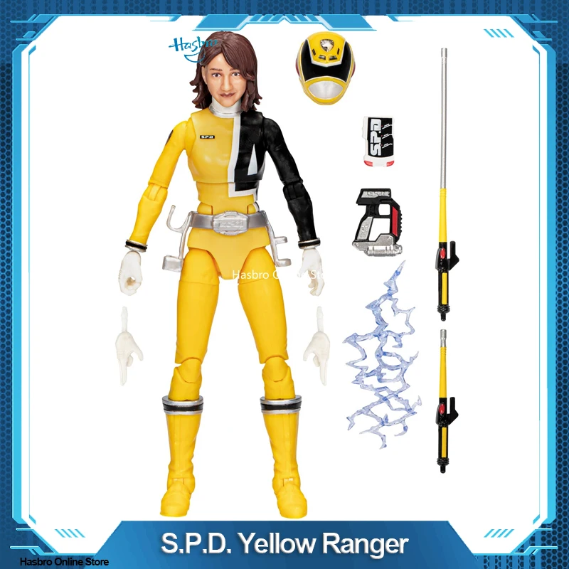 Hasbro Power Rangers Lightning Collection S.P.D. Yellow Ranger Collectible Action Figure Toys for Birthday Gift F5177
Hasbro Power Rangers Lightning Collection S.P.D. Yellow Ranger Collectible Action Figure Toys for Birthday Gift F5177